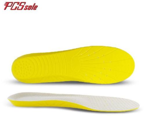 Memory PU Insole for men women, Packaging Type : yellow