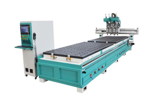 CNC Nesting Machine With Double Zones