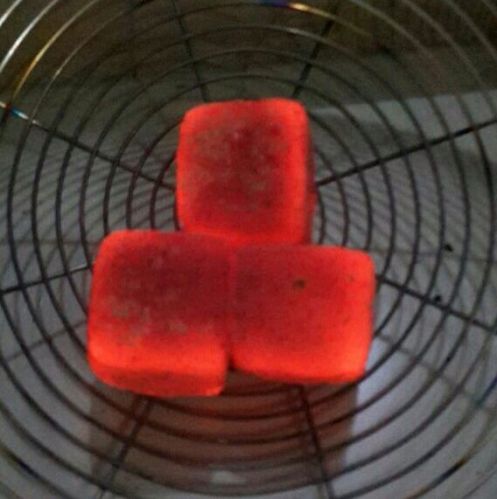 Premium Coconut Shell Charcoal Briquette, Packaging Type : Black