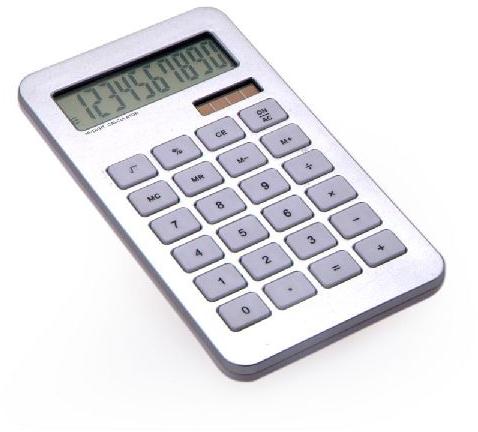 10-Digit PLA Material Solar Power Desktop Calculator