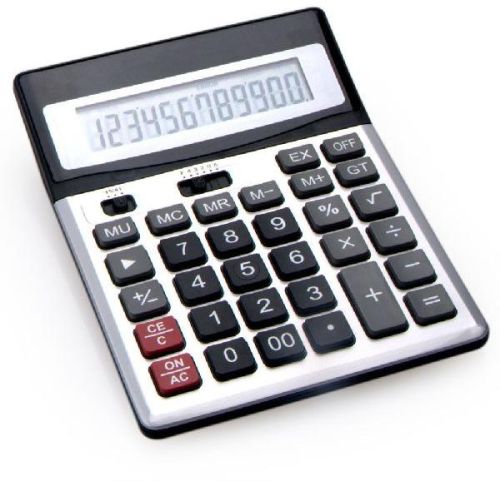 12 Digit Dual Power Desktop Calculator