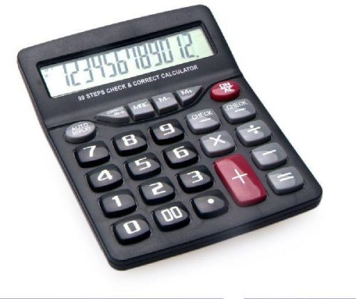 12 Digits Classic Style Big Size Office Desktop Calculator