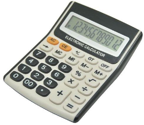 12 Digits Semi Power Off Calculator