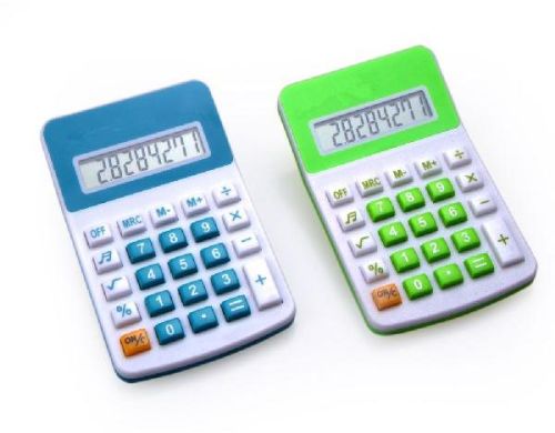 Battery Power 8 Digits Mini Pocket Calculator