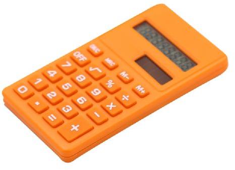 Battery Powered Pocket 8 Digit Calculator