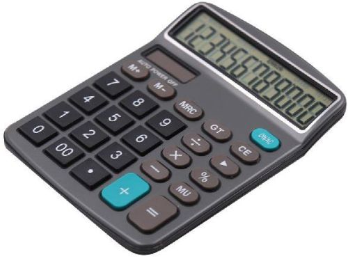 Solar Power 12 Digits Desktop Calculator