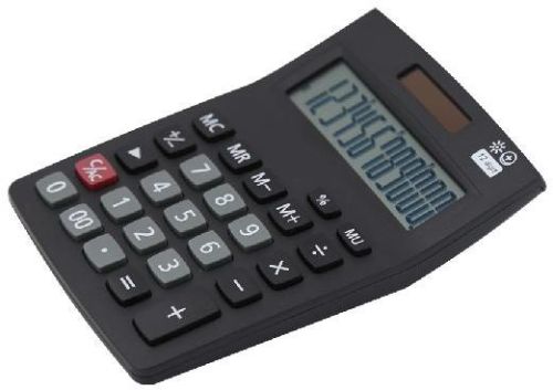 Solar Powered 12 Digits Electronic Office Calculator