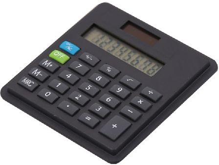 Standard Function 8 Digit Gift Calculator