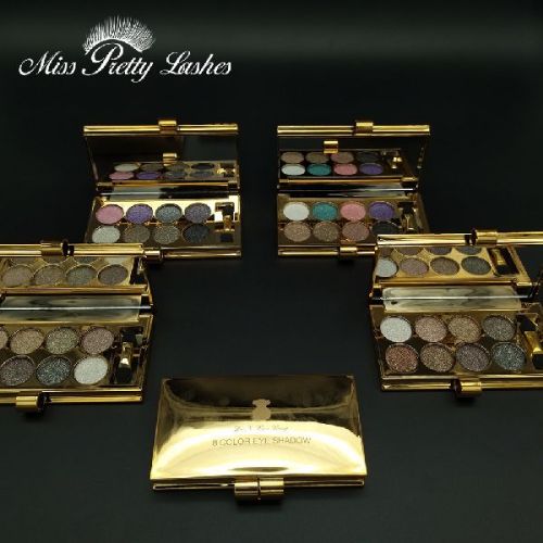 COSMETIC MAKEUP Colors Eyeshadow Palette Brushes