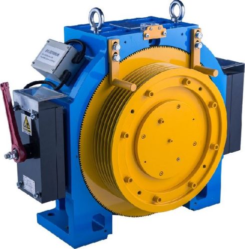 Gearless Traction Motor For MR and MRL Elevator