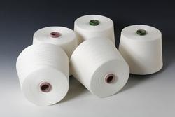 100% Polyester Spun Yarn, For Knitting, Weaving