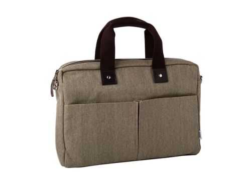 Canvas Laptop Bag With Front Pocket