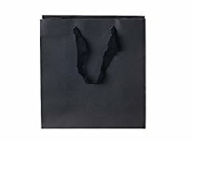 Handmade Paper Bag With Silk Tape Handle