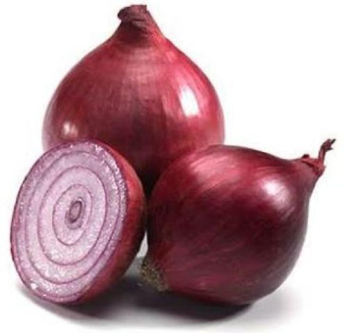 Red onion, Shape : Round