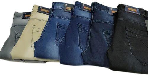 Plain Denim Fabric Mens Shaded Jeans, Occasion : Casual Wear