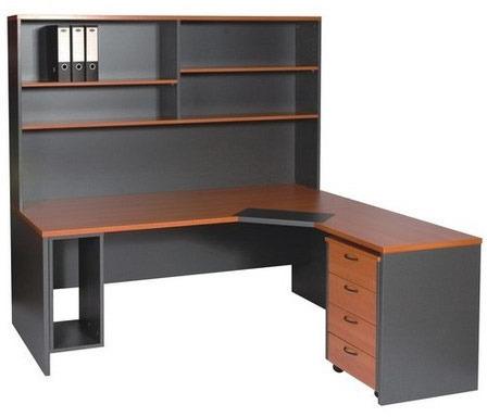 4 Drawer L Shape Office Tables