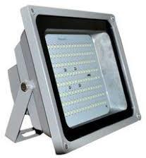 Aluminum Casting LED Flood Lights, For Garden, Malls, Market, Lighting Color : Grey