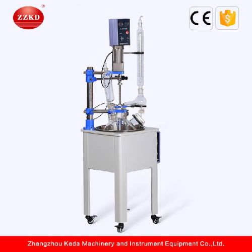 Mini Stainless Steel Pyrolysis Glass Reactor Vessel