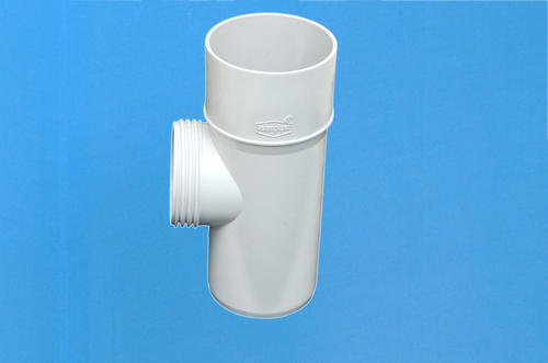 Asian Plast Medium Pressure Round PVC SWR Pipe Reducing Tee, For Water Fitting, Feature : Smooth Finish