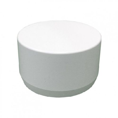 Asian Plast Round Polished UPVC Pipe End Caps, Color : White