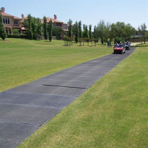 Temporary Protection Mat, Packaging Type : black