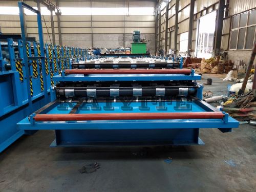 Double Decker Roof Sheet Forming Machine