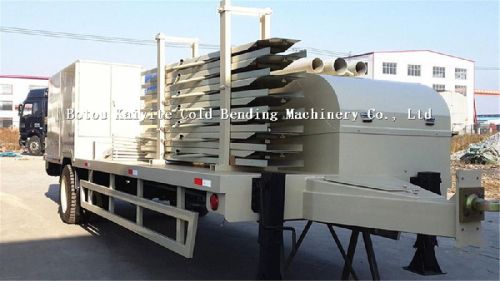 K Type Large Span Curving Roof Tile Machine