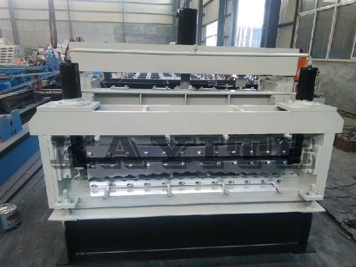 PPGI and GI Steel Double Layer Roll Forming Machine