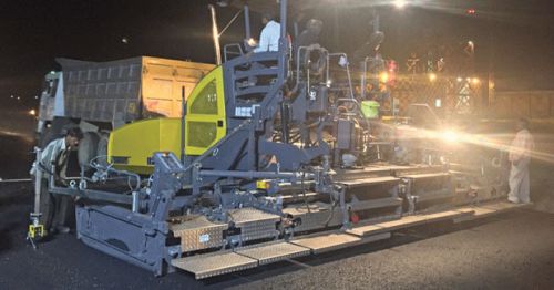 Asphalt Sensor Paver