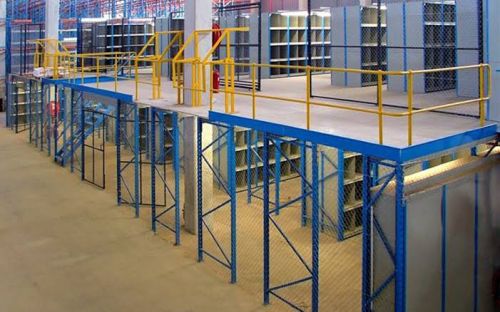 2-Tier Slotted Angle Racks Job Work India