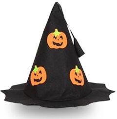 Beautiful Pumpkin Witch Hat