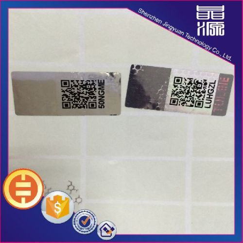 3d Custom QR Code Security Label