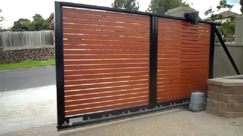 Metal Manual Sliding Gate