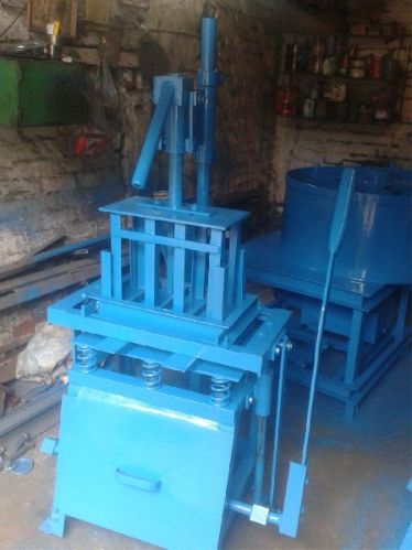 Manual Concrete Block Making Machine