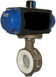 Pneumatic Butterfly Valves