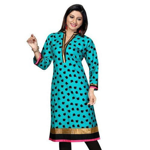 Printed Designer Kurtis, Size : L, M, XL, XXL