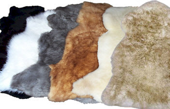 Sheep Skin for Baby's bedding
