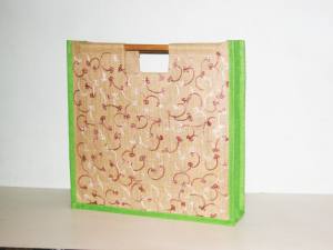 Jute Grocery Bags, Size : 16'x14'x6'