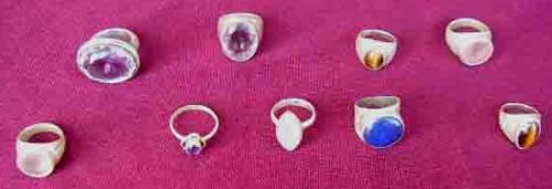 Rings With Semi Precious Stones