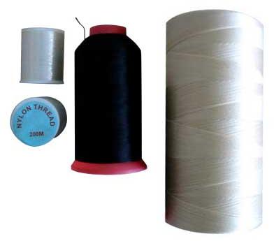 Multicolor Dyed Nylon Thread