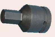1.1/2 Inch Square Drive Hex Bit Socket
