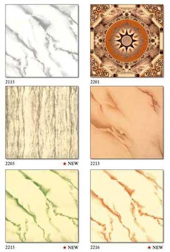 Natural Clay Glazed Floor Tiles 395mmx395mm, Shape : Round