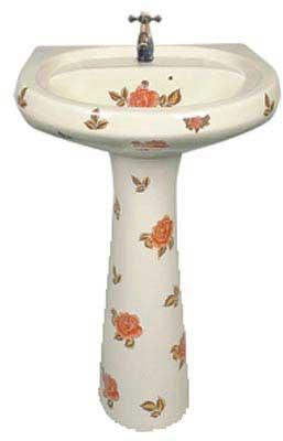 Printed Pedestal Wash Basin