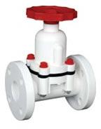 PP Diaphragm Valve - Flange End