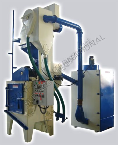 Electric 100-1000kg Tumblast Machine, Voltage : 220V