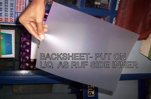 Backsheet Astrolone Sheet