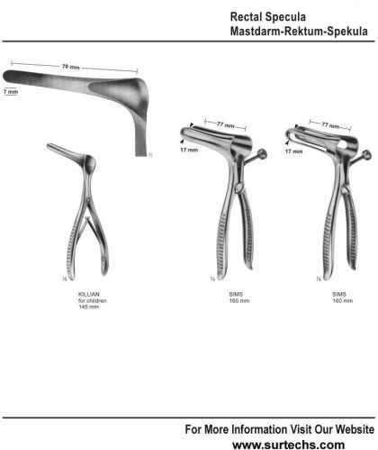 Surgical Rectal Spatula