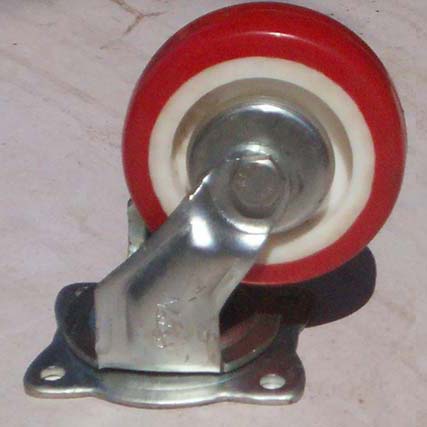 Round Metal Medium Duty Caster Wheels, For Chairs, Stretcher, Width : 10-20mm