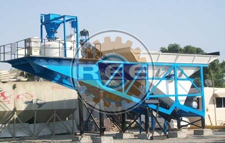 Electric 100-1000kg Concrete Batching Plant, Voltage : 110V, 440V