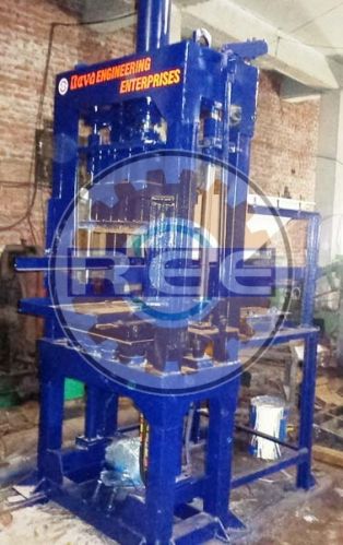 Semi Automatic Vibro Press Brick Making Machine